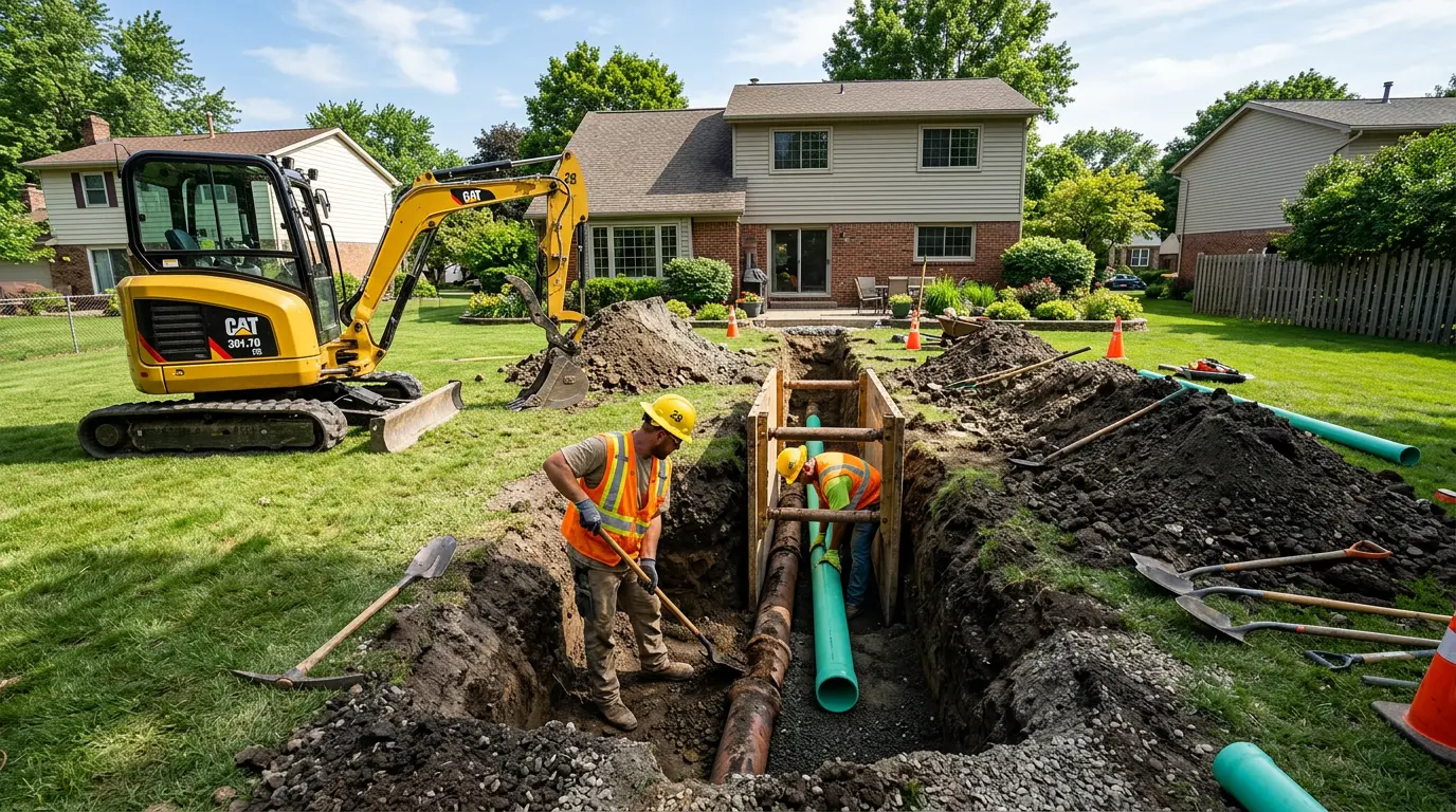 Sewer Line Repair in Chesterton, IN